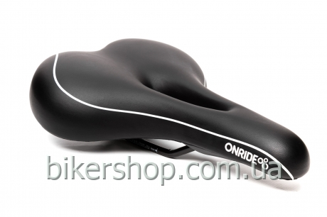 Сідло ONRIDE Sofa Gel сталеві рамки чоловіче чорний 285х190мм